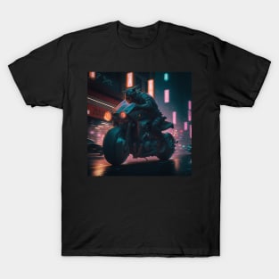 Cyberpunk motorcycle T-Shirt